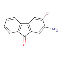 52086-09-6 2-AMINO-3-BROMO-9-FLUORENONE chemical structure
