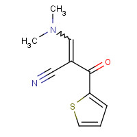 52200-22-3 2-[(DIMETHYLAMINO)METHYLENE]-3-OXO-3-(2-THIENYL)PROPANENITRILE chemical structure