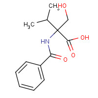 52421-46-2 DL-N-BENZOYL-2-ISOPROPYLSERINE chemical structure