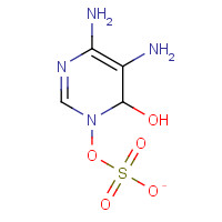 52502-66-6 4,5-DIAMINO-6-HYDROXYPYRIMIDINE SULFATE chemical structure