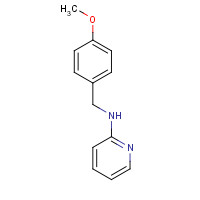 52818-63-0 2-(4-Methoxybenzylamino)pyridine chemical structure