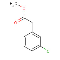 53088-68-9 METHYL 3-CHLOROPHENYLACETATE chemical structure