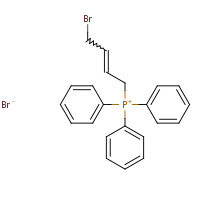 53142-03-3 (4-BROMO-2-BUTENYL)TRIPHENYLPHOSPHONIUM BROMIDE chemical structure