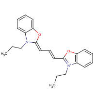 53213-79-9 3,3'-DIPROPYLOXACARBOCYANINE IODIDE chemical structure