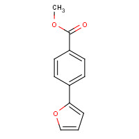 53355-25-2 4-FURAN-2-YL-BENZOIC ACID METHYL ESTER chemical structure