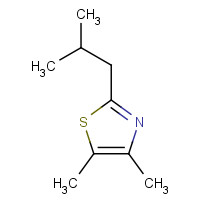 53498-32-1 2-ISOBUTYL-4,5-DIMETHYLTHIAZOLE chemical structure