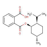 53623-42-0 MONO-(1S)-(+)-MENTHYL PHTHALATE chemical structure