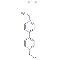 53721-12-3 1,1'-DIETHYL-4,4'-BIPYRIDINIUM DIBROMIDE chemical structure