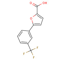 54022-99-0 5-[3-(TRIFLUOROMETHYL)PHENYL]-2-FUROIC ACID chemical structure