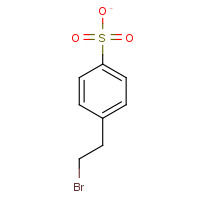 54322-31-5 4-(2-BROMOETHYL)BENZENESULFONIC ACID chemical structure