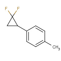 54672-44-5 4-(2,2-DIFLUOROCYCLOPROPYL)-TOLUENE chemical structure