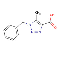 54698-60-1 1-BENZYL-5-METHYL-1H-[1,2,3]TRIAZOLE-4-CARBOXYLIC ACID chemical structure