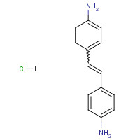 54760-75-7 4,4'-DIAMINOSTILBENE DIHYDROCHLORIDE chemical structure