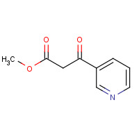 54950-20-8 Methyl nicotinoylacetate chemical structure