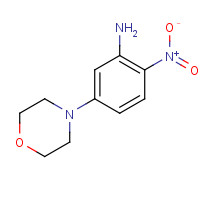 54998-00-4 4-(3-Amino-4-nitrophenyl)morpholine chemical structure