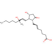 55028-70-1 15(R)-15-METHYL PROSTAGLANDIN E2 chemical structure