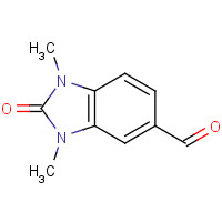 55241-49-1 1,3-DIMETHYL-2-OXO-2,3-DIHYDRO-1H-BENZIMIDAZOLE-5-CARBALDEHYDE chemical structure