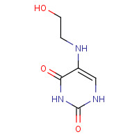 55476-33-0 5-(2'-HYDROXYETHYL)AMINOURACIL chemical structure