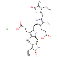 55482-27-4 BILIVERDIN DIHYDROCHLORIDE chemical structure