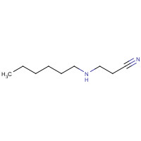 55490-85-2 3-(HEXYLAMINO)PROPIONITRILE chemical structure