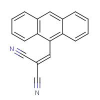 55490-87-4 (9-ANTHRYLMETHYLENE)MALONONITRILE chemical structure