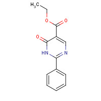 55613-22-4 ETHYL 6-OXO-2-PHENYL-1,6-DIHYDRO-5-PYRIMIDINECARBOXYLATE chemical structure