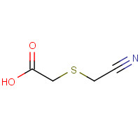 55817-29-3 2-(Cyanomethylthio)acetic acid chemical structure