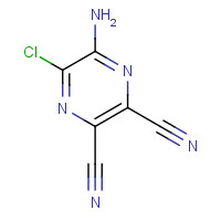56413-96-8 5-AMINO-6-CHLORO-2,3-DICYANOPYRAZINE chemical structure
