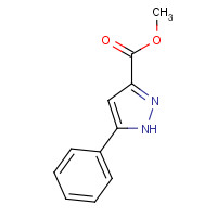 56426-35-8 5-PHENYL-1H-PYRAZOLE-3-CARBOXYLIC ACID METHYL ESTER chemical structure