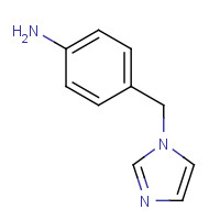 56643-85-7 4-(1H-Imidazol-1-ylmethyl)aniline chemical structure
