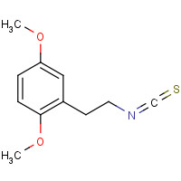 56771-74-5 2,5-DIMETHOXYPHENETHYL ISOTHIOCYANATE chemical structure