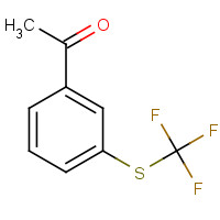 56773-33-2 3'-(TRIFLUOROMETHYLTHIO)ACETOPHENONE chemical structure
