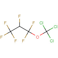 56860-83-4 1,1,2,3,3,3-HEXAFLUOROPROPYL TRICHLOROMETHYL ETHER chemical structure