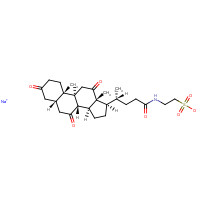 57011-24-2 SODIUM TAURODEHYDROCHOLATE chemical structure