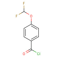 57320-63-5 4-(DIFLUOROMETHOXY)BENZOYL CHLORIDE chemical structure