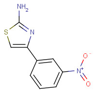 57493-24-0 4-(3-NITRO-PHENYL)-THIAZOL-2-YLAMINE chemical structure