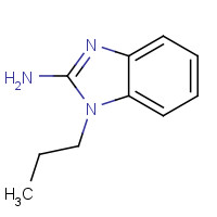 57667-50-2 1-PROPYL-1H-BENZOIMIDAZOL-2-YLAMINE chemical structure