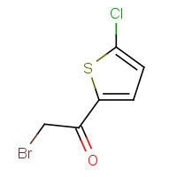 57731-17-6 2-BROMO-1-(5-CHLORO-THIOPHEN-2-YL)-ETHANONE chemical structure