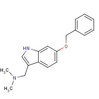 57765-22-7 6-BENZYLOXYGRAMINE chemical structure