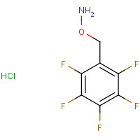 57981-02-9 O-(2,3,4,5,6-PENTAFLUOROBENZYL)HYDROXYLAMINE HYDROCHLORIDE chemical structure