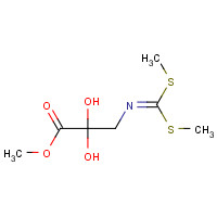 58091-08-0 N-[BIS(METHYLTHIO)METHYLENE]GLYCINE METHYL ESTER chemical structure