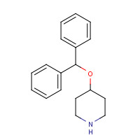 58258-01-8 4-(DIPHENYLMETHOXY)PIPERIDINE chemical structure