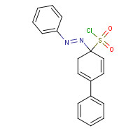 58359-53-8 4-PHENYLAZOBENZENESULFONYL CHLORIDE chemical structure