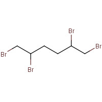 58443-86-0 1,2,5,6-TETRABROMOHEXANE chemical structure