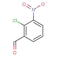58755-57-0 2-CHLORO-3-NITROBENZALDEHYDE chemical structure