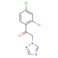 58905-16-1 1-(2,4-DICHLOROLPHENYL)-2-(1H-1,2,4-TRIAZOLE-1-YL)-ETHANONE chemical structure
