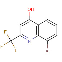 59108-43-9 8-BROMO-2-(TRIFLUOROMETHYL)QUINOLIN-4-OL chemical structure