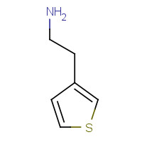 59311-67-0 2-(3-THIENYL)ETHANAMINE chemical structure