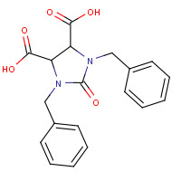 59564-78-2 1,3-Bisbenzyl-2-oxoimidazolidine-4,5-dicarboxylic acid chemical structure