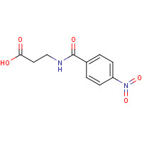59642-21-6 N-(4-Nitrobenzoyl)-beta-alanine chemical structure
